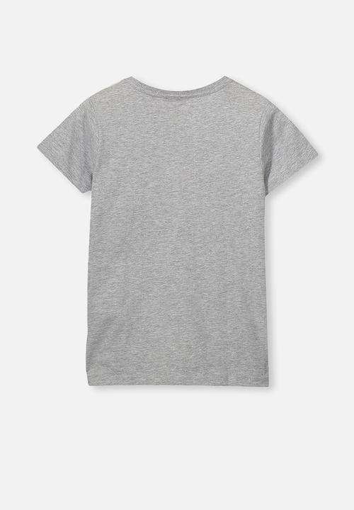 Cotton On - Short sleeve license tee - grey