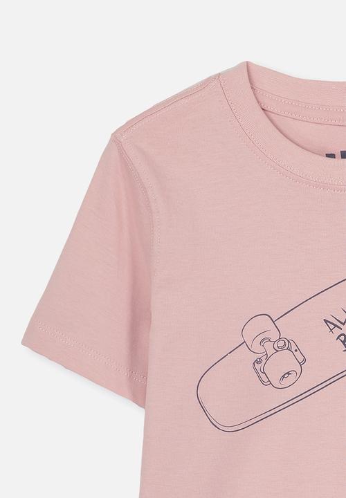 Cotton On - Max skater short sleeve tee - pink