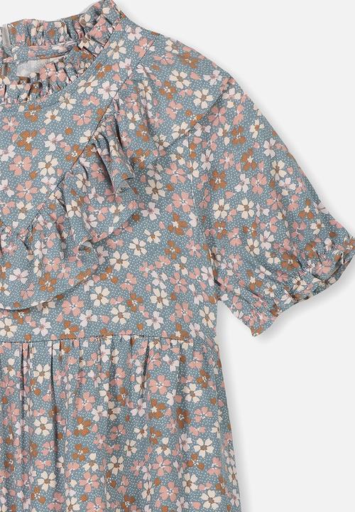 Cotton On - Laura short sleeve dress - multi 