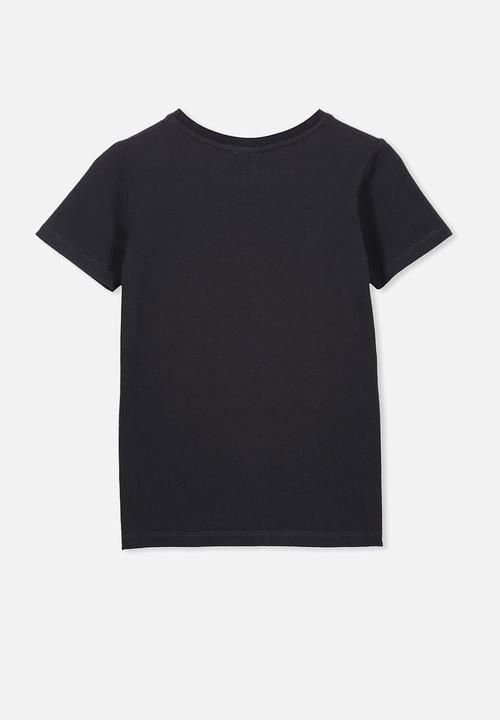 Cotton On - Lux short sleeve tee -  black 