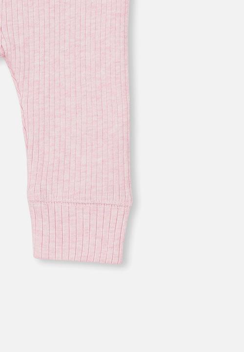 Cotton On - The rib legging - pink