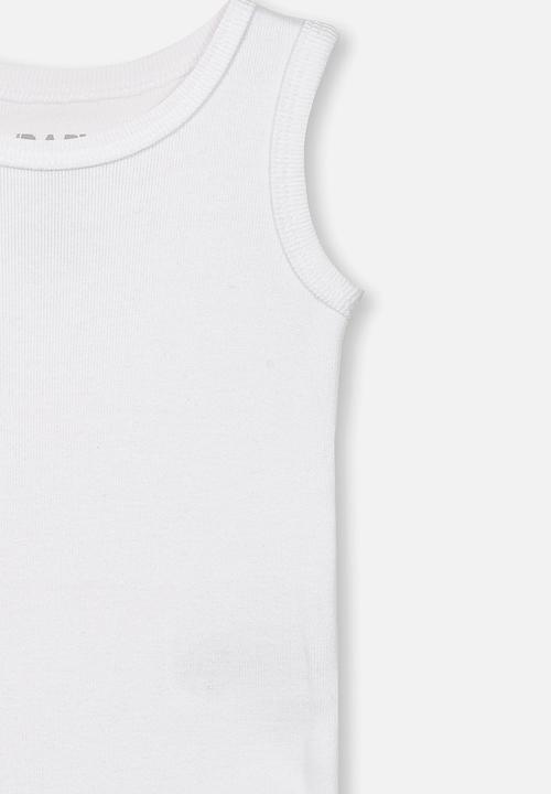 Cotton On - The singlet bubbysuit - white