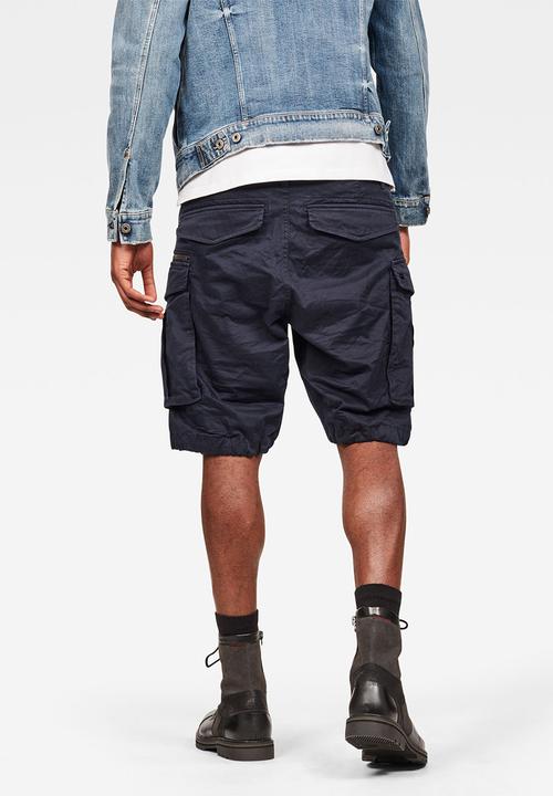 G-STAR - Rovic zip relaxed 1\2 Premium micro str twill mazarine blue