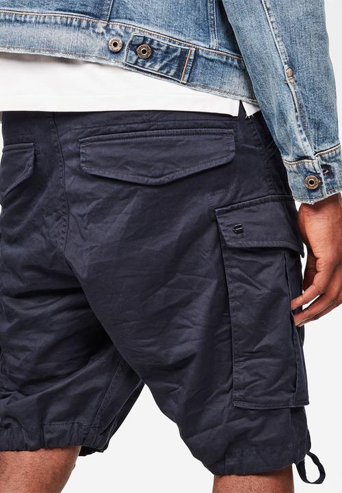 G-STAR - Rovic zip relaxed 1\2 Premium micro str twill mazarine blue