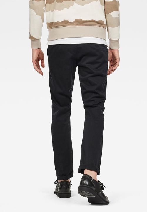 G-STAR - Vetar slim fit chino - black