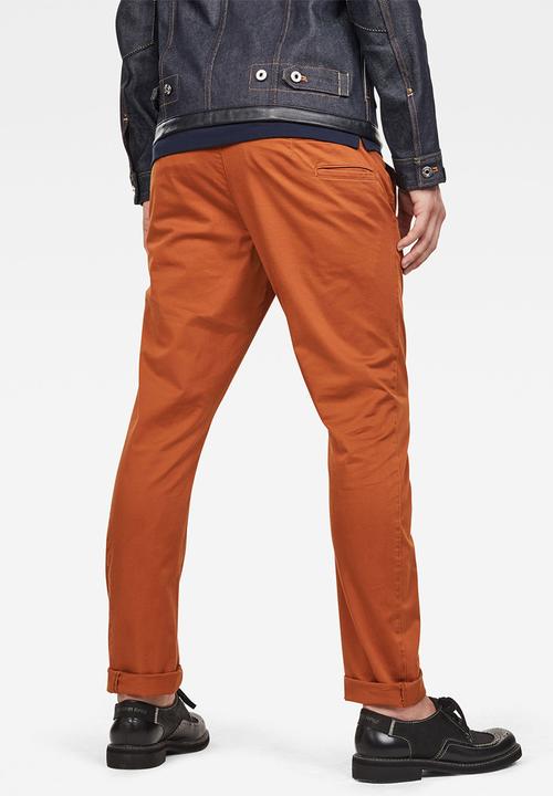 G-STAR - Vetar slim fit chino - orange