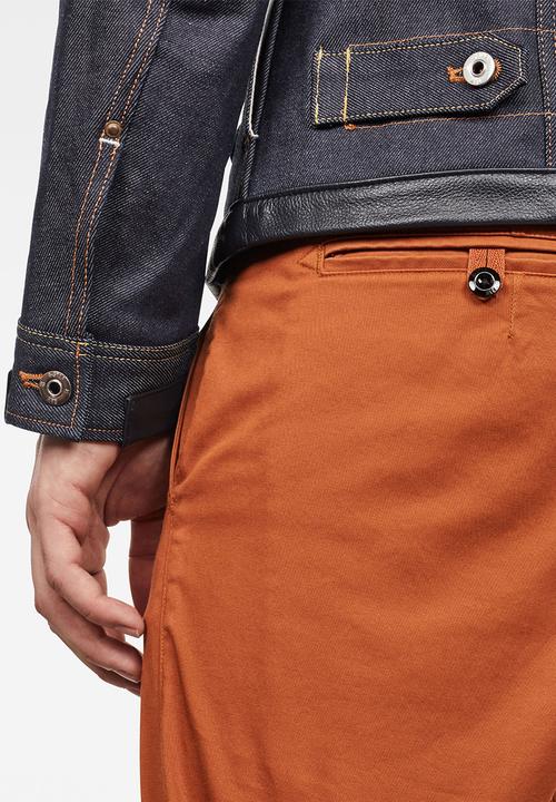G-STAR - Vetar slim fit chino - orange
