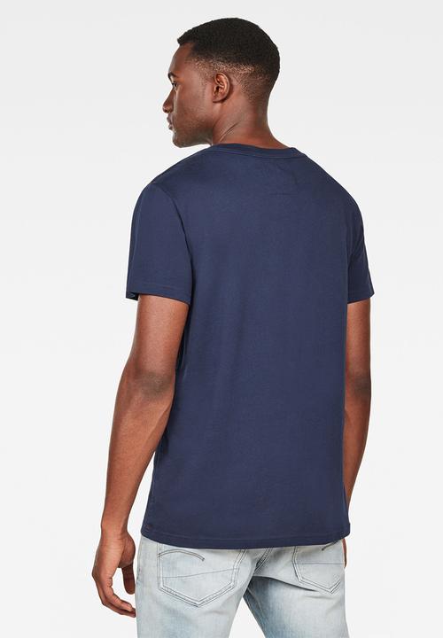 G-STAR - Graphic 10 short sleeve tee - navy
