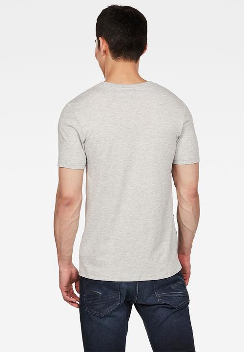 G-STAR - Graphic 12 slim fit r t short sleeve tee - grey