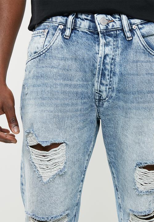 Jack & Jones - Frank leen regular fit jeans - blue