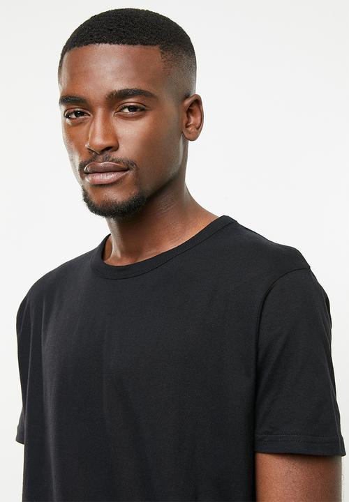 Brave Soul - Falcon  crew neck tee - black