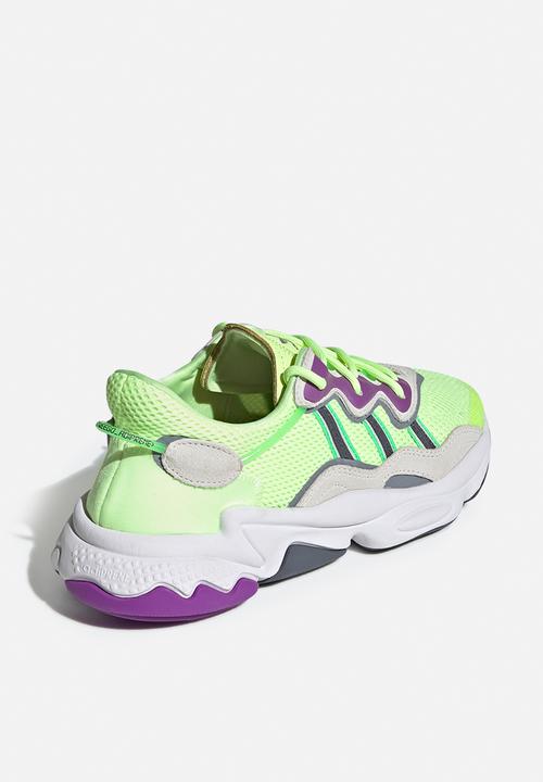 adidas Originals - Ozweego shoes - hi-res yellow/orchid tint/shock lime