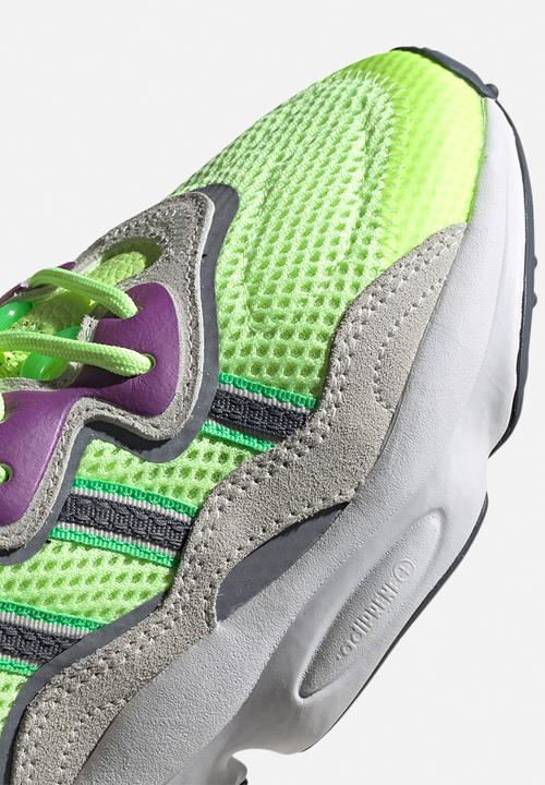 adidas Originals - Ozweego shoes - hi-res yellow/orchid tint/shock lime
