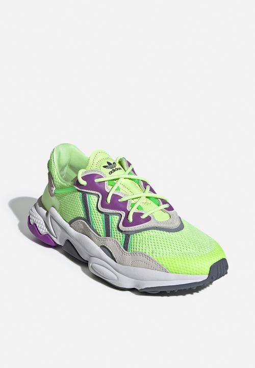 adidas Originals - Ozweego shoes - hi-res yellow/orchid tint/shock lime