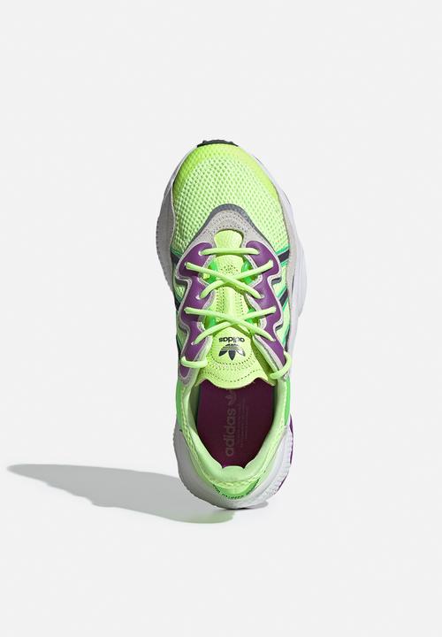 adidas Originals - Ozweego shoes - hi-res yellow/orchid tint/shock lime