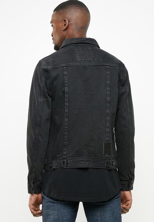 S.P.C.C - Utility denim jacket - black