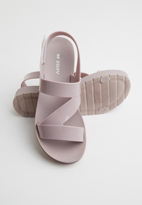 Zaxy - Slingback sandals - purple 