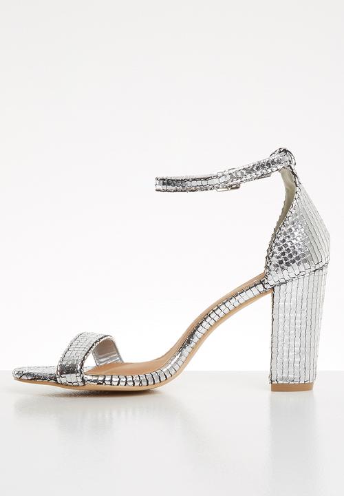 Cotton On - San luis heel - silver
