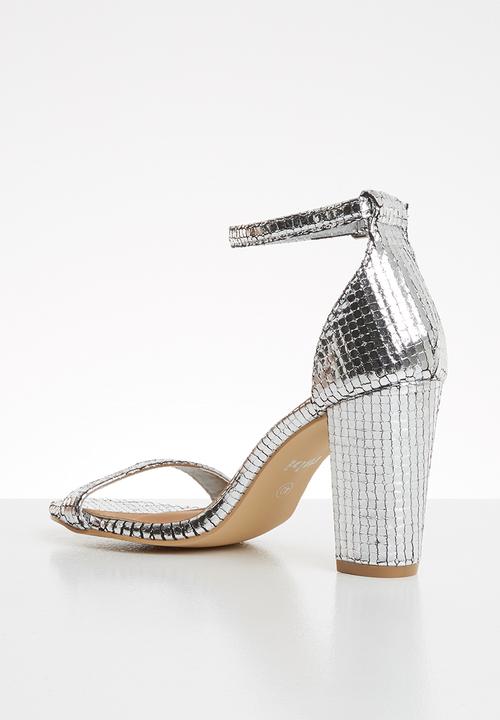 Cotton On - San luis heel - silver