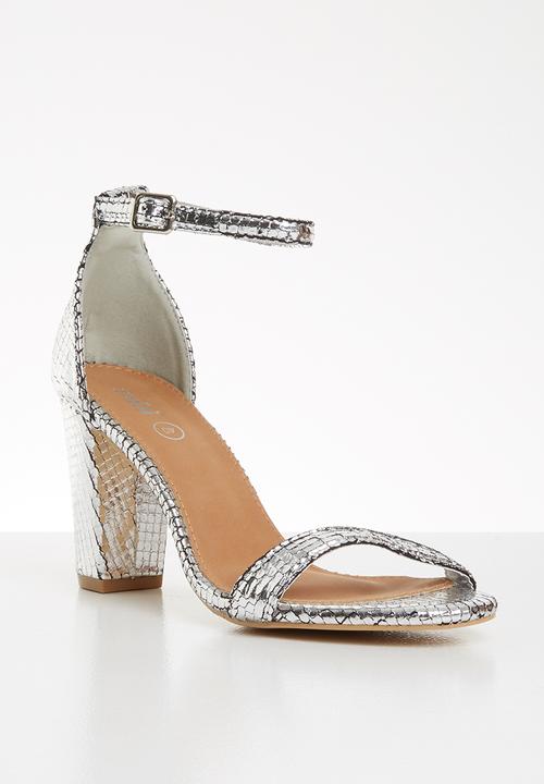 Cotton On - San luis heel - silver