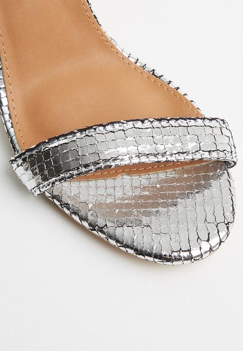 Cotton On - San luis heel - silver