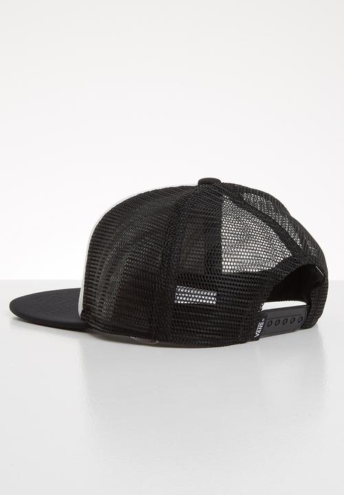 Vans - Full patch trucker boys cap - white & black