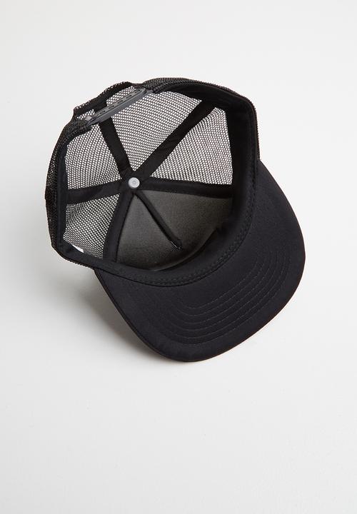 Vans - Full patch trucker boys cap - white & black