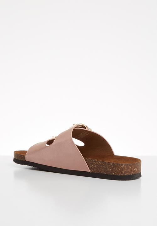 ONLY - Mathilda satin slip on - pink 