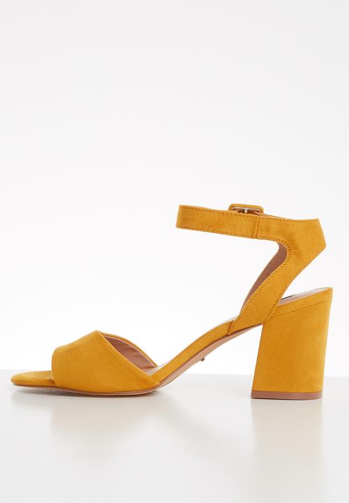 ONLY - Amanda heeled sandal - yellow 