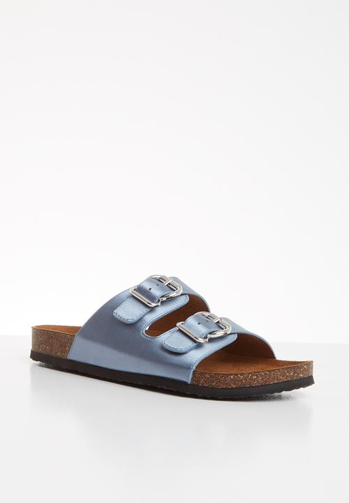 ONLY - Mathilda stud slip on - blue