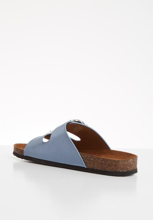ONLY - Mathilda stud slip on - blue