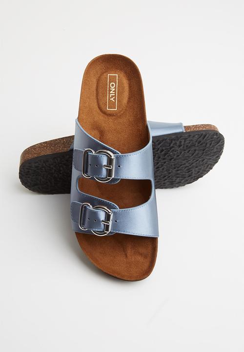 ONLY - Mathilda stud slip on - blue