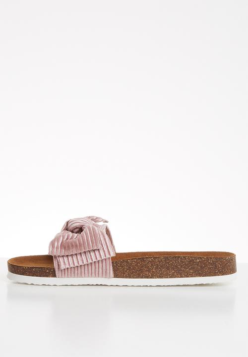 ONLY - Mathilda bow slip on - pink