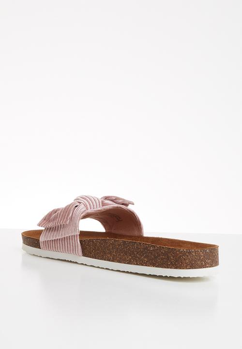 ONLY - Mathilda bow slip on - pink