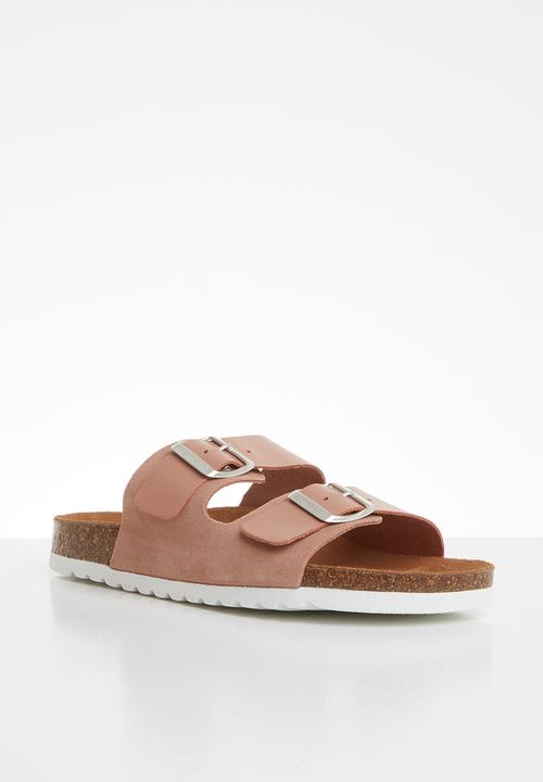 Vero Moda - Carla leather sandal - pink 
