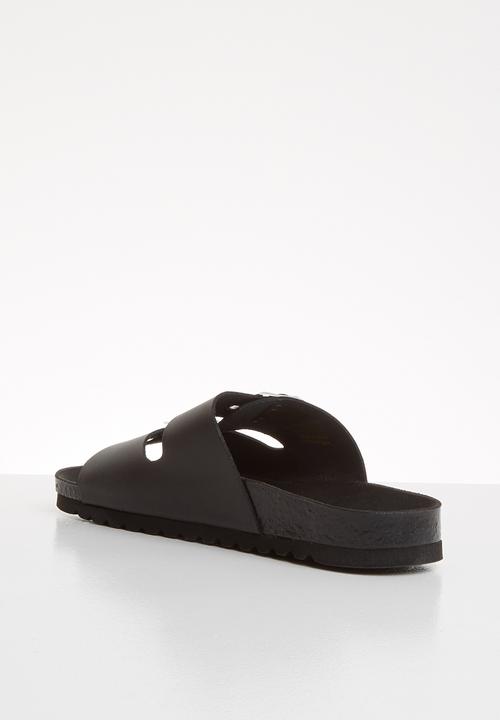 Vero Moda - Laura leather sandal - black