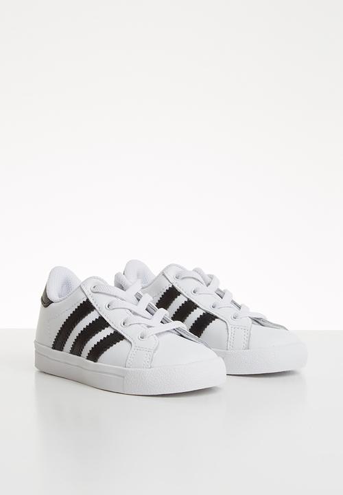 adidas Originals - Coast star shoes - black & white
