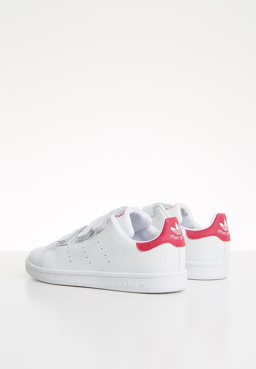 adidas Originals - Stan smith shoes - pink & white