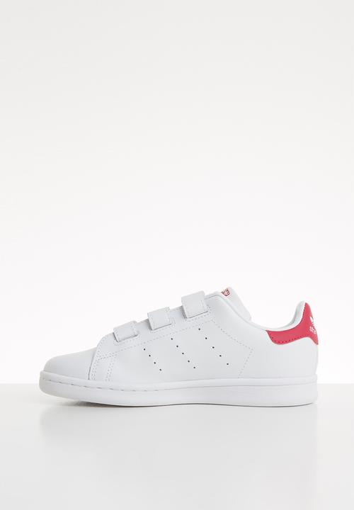 adidas Originals - Stan smith shoes - pink & white