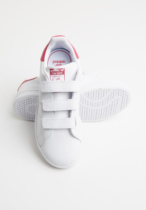 adidas Originals - Stan smith shoes - pink & white