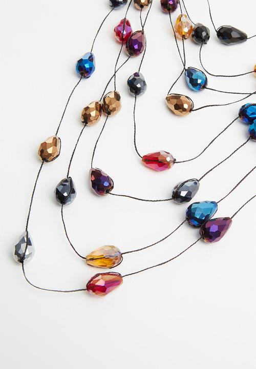 STYLE REPUBLIC - Beaded necklace - multi