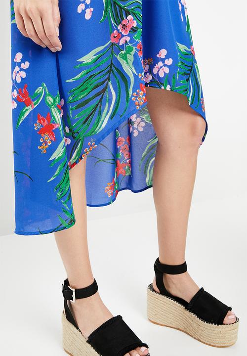 Jacqueline de Yong - Povla long dress - blue
