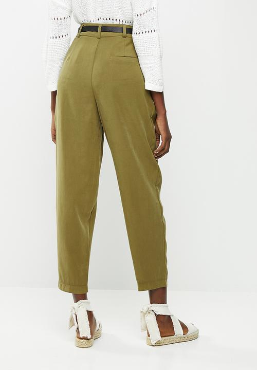 Superbalist - Premium soft tapered trouser- olive