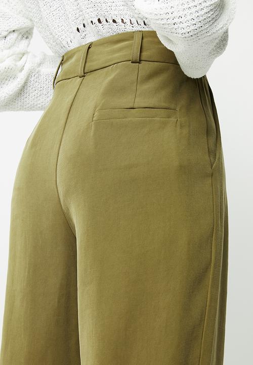 Superbalist - Premium soft tapered trouser- olive