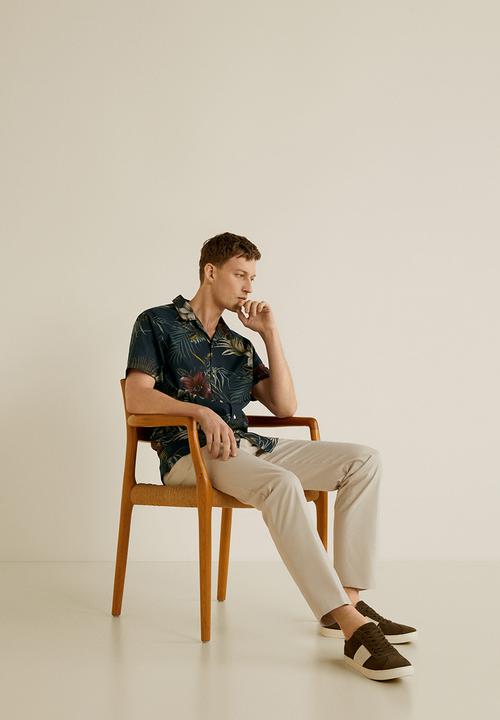 MANGO - Escarlat shirt - multi