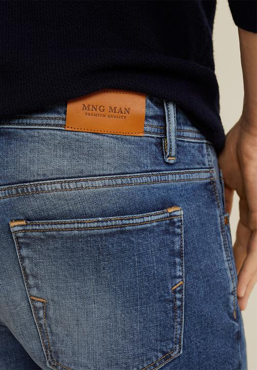 MANGO - Rock 4 bermuda shorts - blue