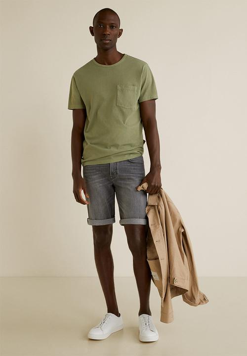 MANGO - Rock 4 bermuda shorts - grey