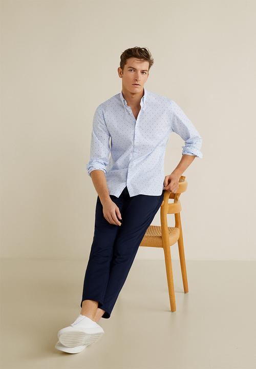 MANGO - Enate shirt - blue