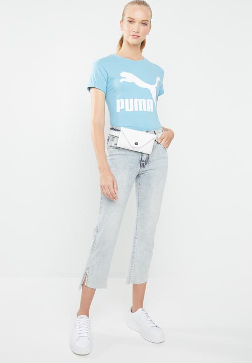PUMA - Classic logo tee - blue