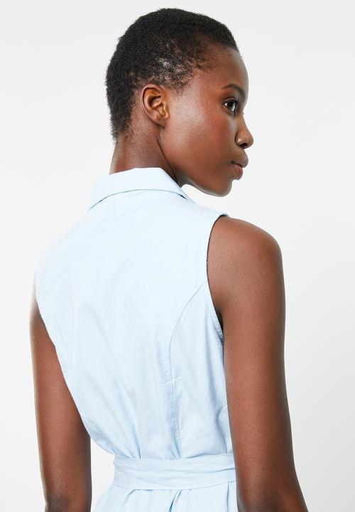 Vero Moda - Mabena  short shirt dress - blue